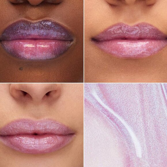 New Sephora Glossed lip gloss 10 Wild Shimmer Sheer - Picture 3 of 5